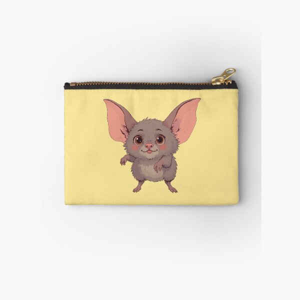 Item preview, Curious Little Bat Ears Ablaze Comic Style Illustration designed and sold by ShroomForge.