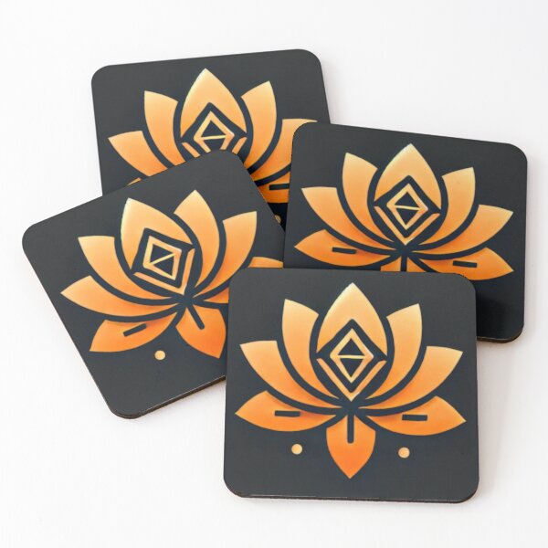 Item preview, Sacral Chakra Symbol with Vibrant Orange Lotus Design designed and sold by SacredPractice.