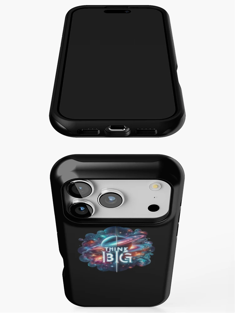 Thumbnail 3 of 4, iPhone Case, Think Big designed and sold by Monem-RASH.