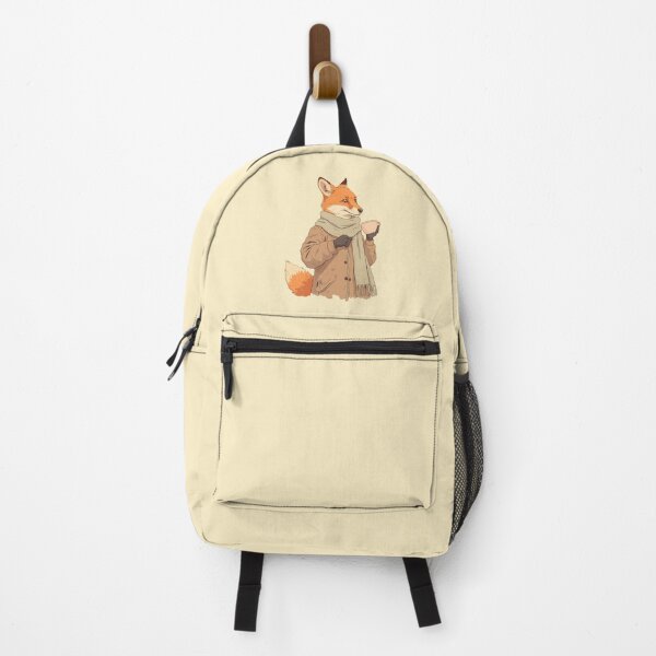 Item preview, Cozy Fox in Tea Time Illustration designed and sold by ShroomForge.