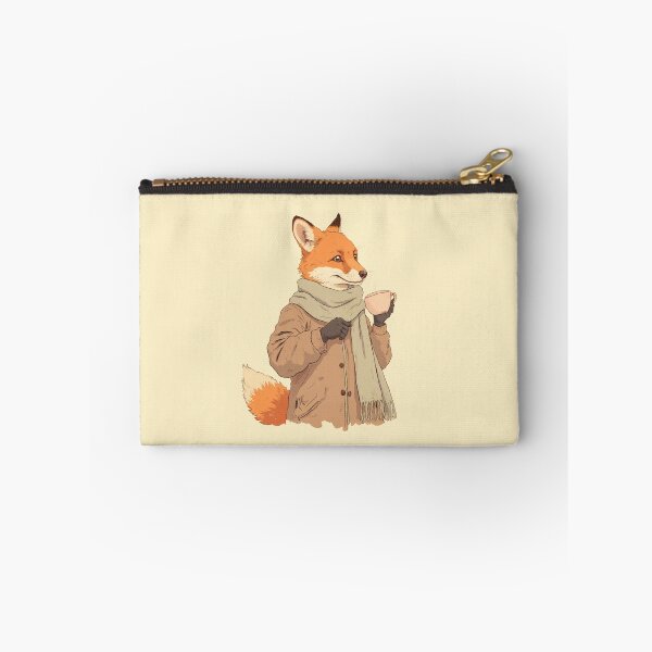 Item preview, Cozy Fox in Tea Time Illustration designed and sold by ShroomForge.