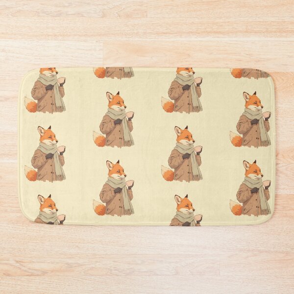 Item preview, Cozy Fox in Tea Time Illustration designed and sold by ShroomForge.