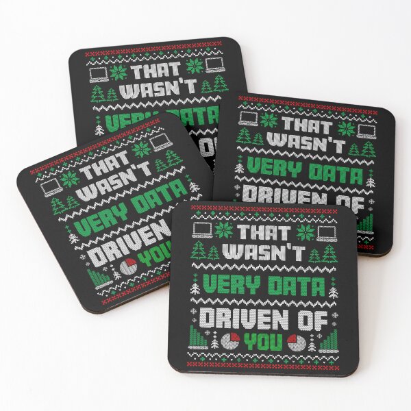 Item preview, That Wasn't Very Data-Driven of You Ugly Christmas - Funny Data Driven Christmas Holiday designed and sold by JUSTBEELEGANT.