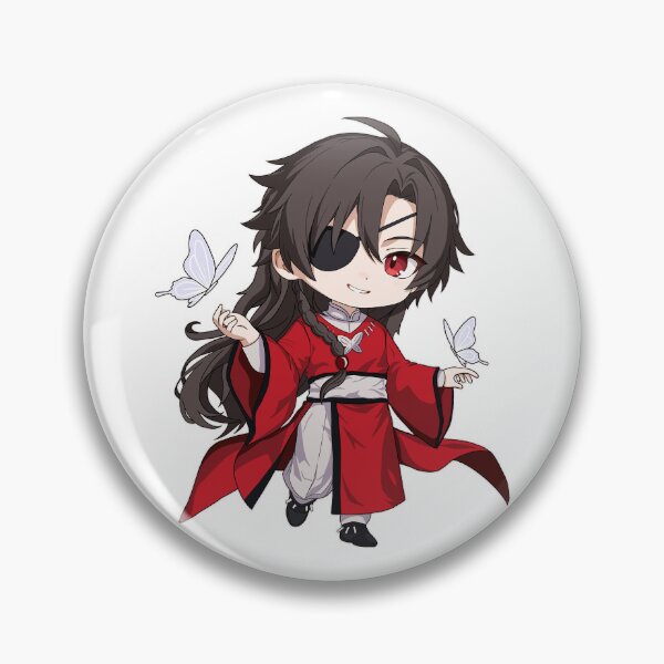 Item preview, Hua Cheng Cute Sticker from Heaven Officials Blessing  designed and sold by YumeKurenai.
