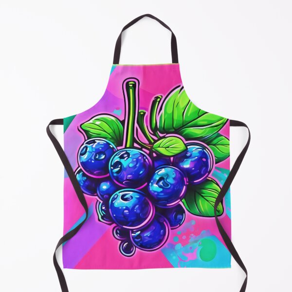 Item preview, Vibrant Blueberry Artwork designed and sold by Health And Fitness Posts e-Store.
