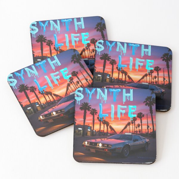 Item preview, synthwave life designed and sold by quantum X.