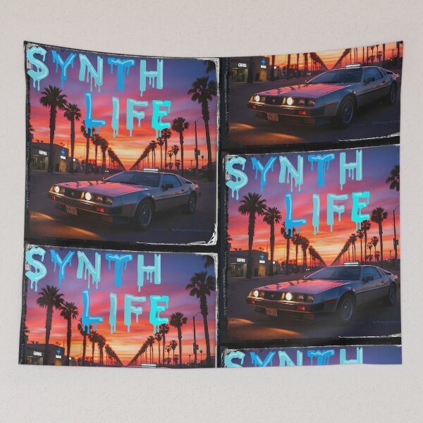 Item preview, synthwave life designed and sold by quantum X.
