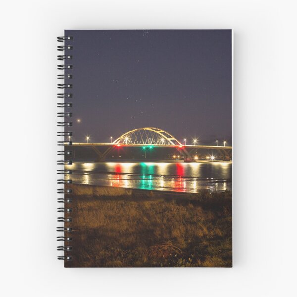 Item preview, Alsea bridge illuminated under the lights designed and sold by jklune.