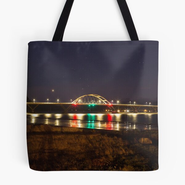 Item preview, Alsea bridge illuminated under the lights designed and sold by jklune.