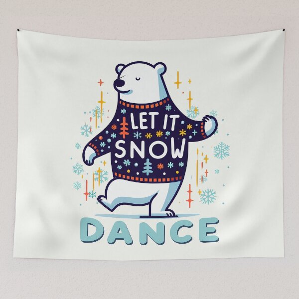 Item preview, Let It Snow, typography designed and sold by maxmaj.