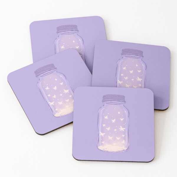 Item preview, Enchanted Firefly Jar A Glow in Pastels Comic designed and sold by MadeByHaresShop.