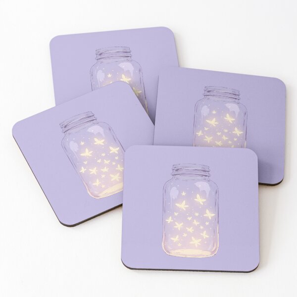 Item preview, Enchanted Firefly Jar A Glow in Pastels Comic designed and sold by MadeByHaresShop.