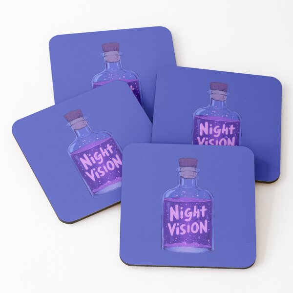 Item preview, Glowing Night Vision Potion A Comic Tale of designed and sold by MadeByHaresShop.