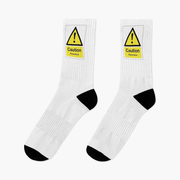 Item preview, Caution: Hazardous Sign (on white) designed and sold by STUDIO-72.