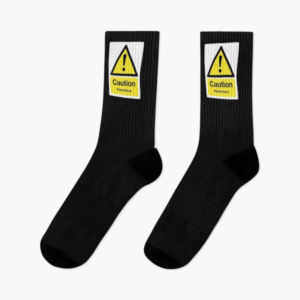 Item preview, Caution: Hazardous Sign (on black) designed and sold by STUDIO-72.