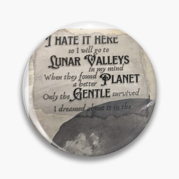 Item preview, Taylor Swift inspired TTPD I Hate it Here so I will go to lunar valleys designed and sold by CompulsiveC.
