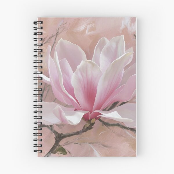 Item preview, pink magnolia bud,oil paint designed and sold by elegantpaterns.