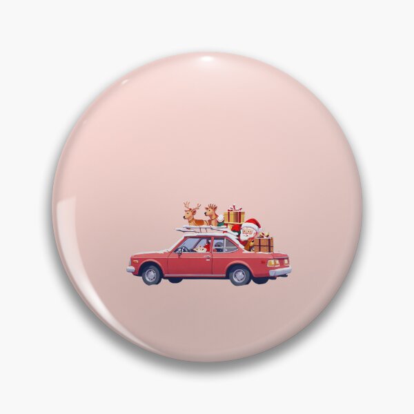 Item preview, Reindeer Ride A Kawaii Car Full of Cheer designed and sold by kahida.
