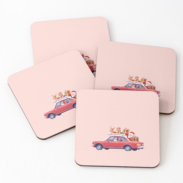 Item preview, Reindeer Ride A Kawaii Car Full of Cheer designed and sold by kahida.