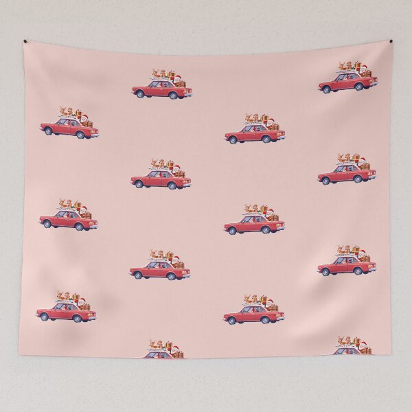 Item preview, Reindeer Ride A Kawaii Car Full of Cheer designed and sold by kahida.