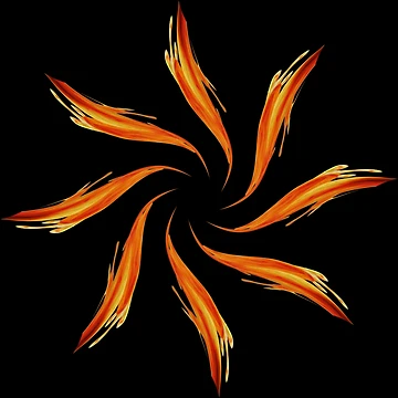 Artwork thumbnail, Fire star by Meo Design