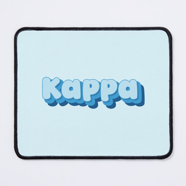 Item preview, Kappa Blue Bubble Letter Greek Letters - Trendy Retro Bubble Typography - Vintage Balloon Lettering - Trending Pale Blue, Bright Blue, Dark Blue Colors Kappa designed and sold by TheIconShop.