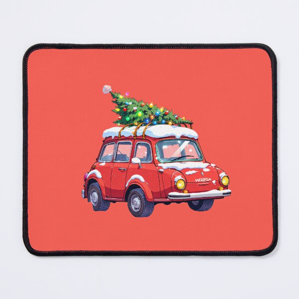 Item preview, Twinkling Snowy Car Kawaii Christmas Charm designed and sold by kahida.