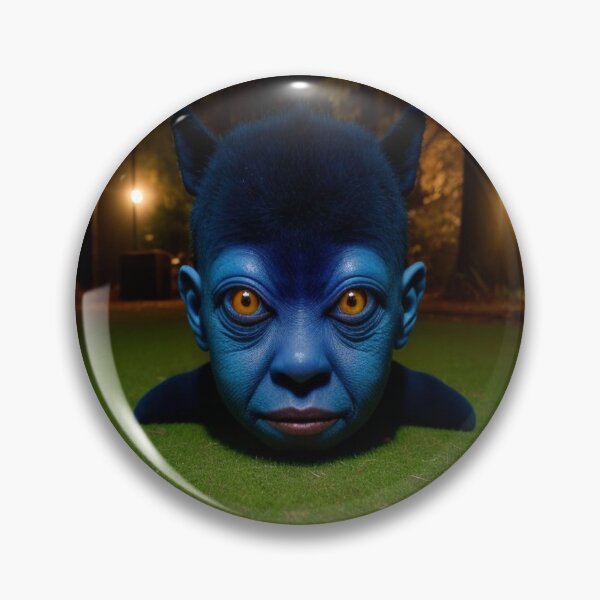 Item preview, Creepy Hybrid Creature Blue designed and sold by highplacidity.