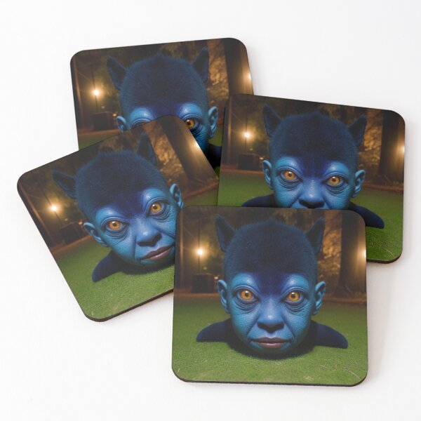 Item preview, Creepy Hybrid Creature Blue designed and sold by highplacidity.