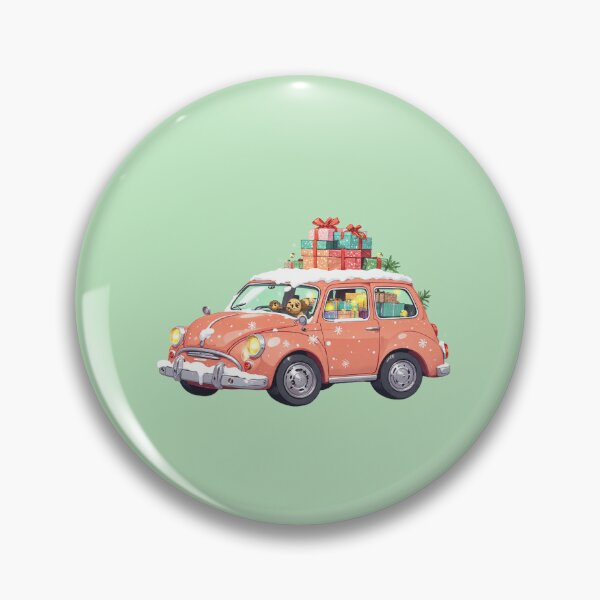 Artikelvorschau, Schneebedecktes süßes Auto, Kawaii-Geschenke und funkelnde Lichter entworfen und verkauft von kahida.