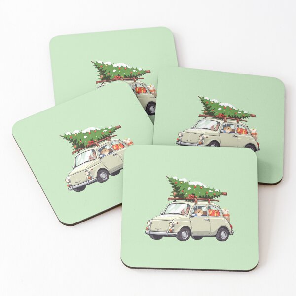 Item preview, Snowbound Cute Carriage Gift Laden Winter Wagon designed and sold by kahida.
