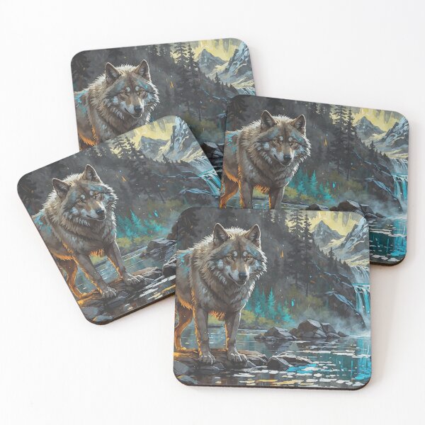 Item preview, Rocky Mountain Grey Wolf  designed and sold by Skye Ryan-Evans.