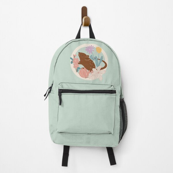 Item preview, Small but Mighty - Inspirational Mouse and Floral Illustration designed and sold by MaddaMom.