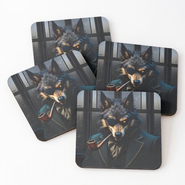Item preview, The boss wolf designed and sold by MKOWOLF.