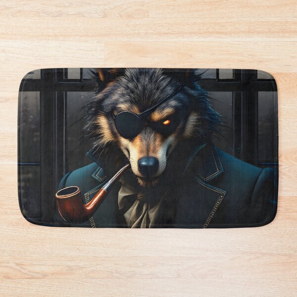 Item preview, The boss wolf designed and sold by MKOWOLF.