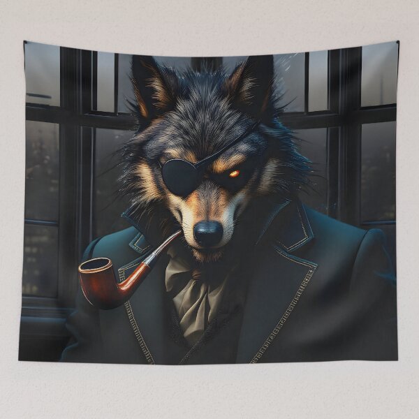 Item preview, The boss wolf designed and sold by MKOWOLF.