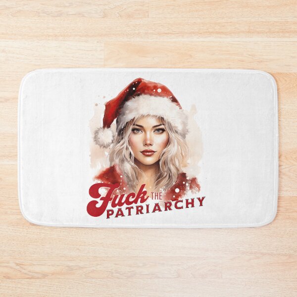 Item preview, Fuck the Patriarchy Ms Santa Design designed and sold by KimRG.