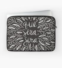 Was auch immer sein wird, wird sein (Black & White Palette) Laptoptasche
