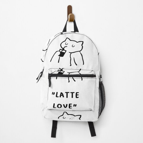 Item preview, Latte Love – Sweet Cat Coffee Design designed and sold by RM-Journey.