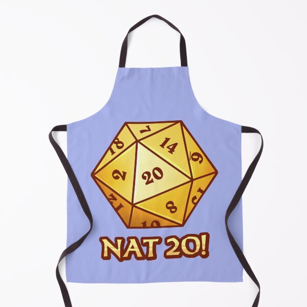 Item preview, Golden D20 | NAT 20! designed and sold by WaffleCreations.