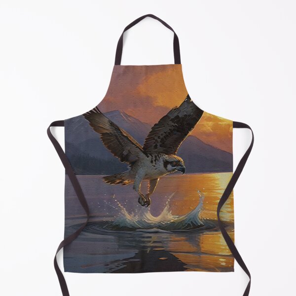 Item preview, Osprey Makes a Catch at Dusk  designed and sold by Skye Ryan-Evans.