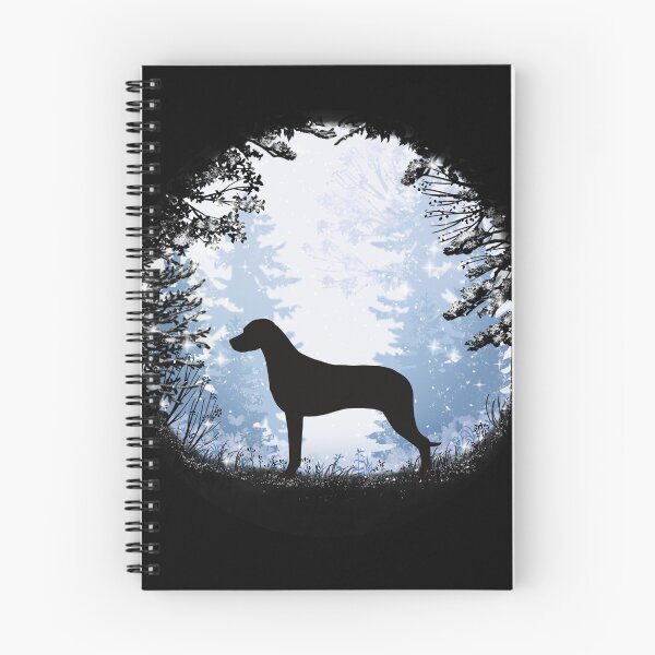 Aperçu de l'œuvre Chien rhodesien à crête dorsale « Première neige » créée et vendue par Spinyflowerart.