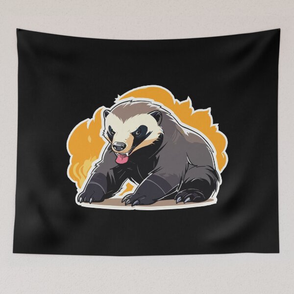 Aperçu de l'œuvre Honey Badger créée et vendue par Getup-clothing.