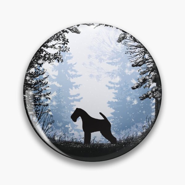 Item preview, “First Snow” Welsh Terrier designed and sold by Spinyflowerart.