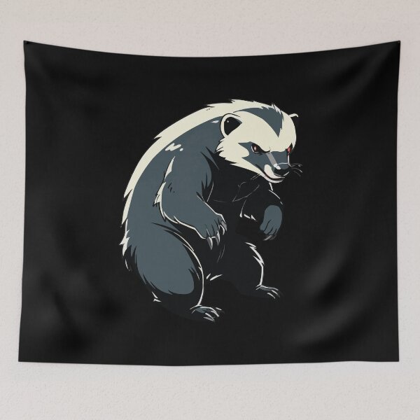 Aperçu de l'œuvre Honey Badger créée et vendue par Getup-clothing.