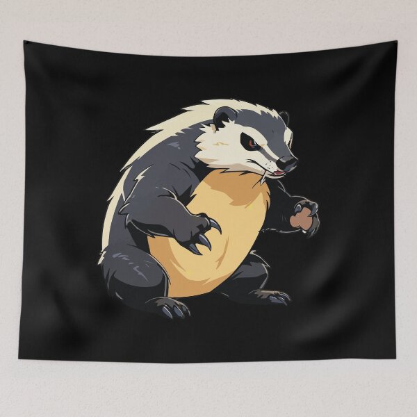 Aperçu de l'œuvre Honey Badger créée et vendue par Getup-clothing.