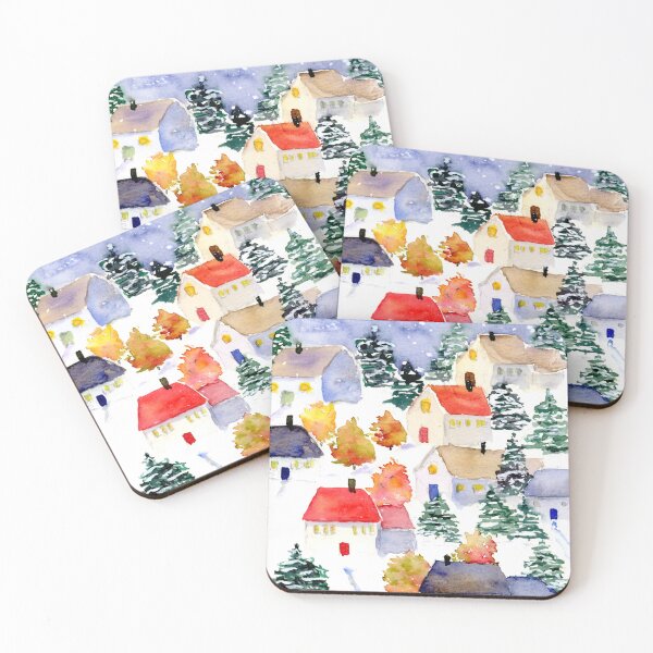 Item preview, Winter Village designed and sold by Artbydekloe.