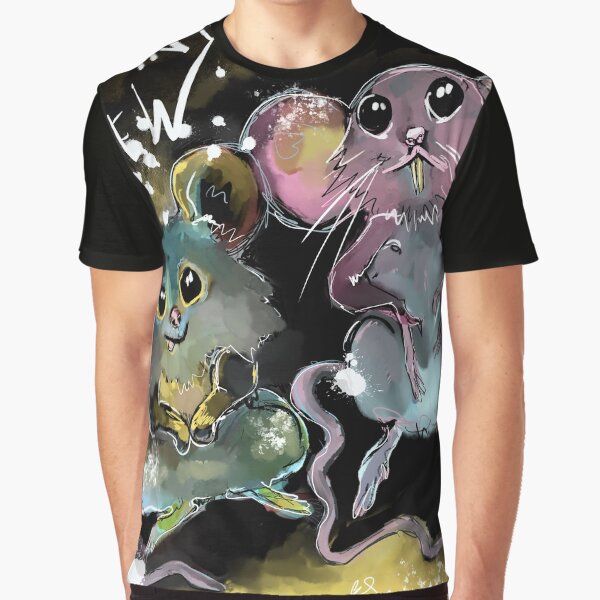 Ratty and Mouse from Rat Gang Crew by iServalan Graphic T-Shirt