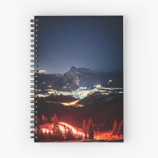 Item preview, Banff Canada in Winter Under the Stars  designed and sold by JonesyDave.