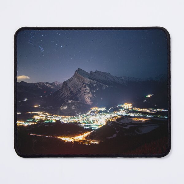 Item preview, Banff Canada in Winter Under the Stars designed and sold by JonesyDave.